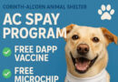 Corinth-Alcorn Animal Shelter Launches Expanded Spay and Neuter Program with Free Vaccines and Microchipping