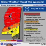 Mississippi prepares for approaching winter weather with alerts and safety tips Winter weather is on the way and we are monitoring conditions closely