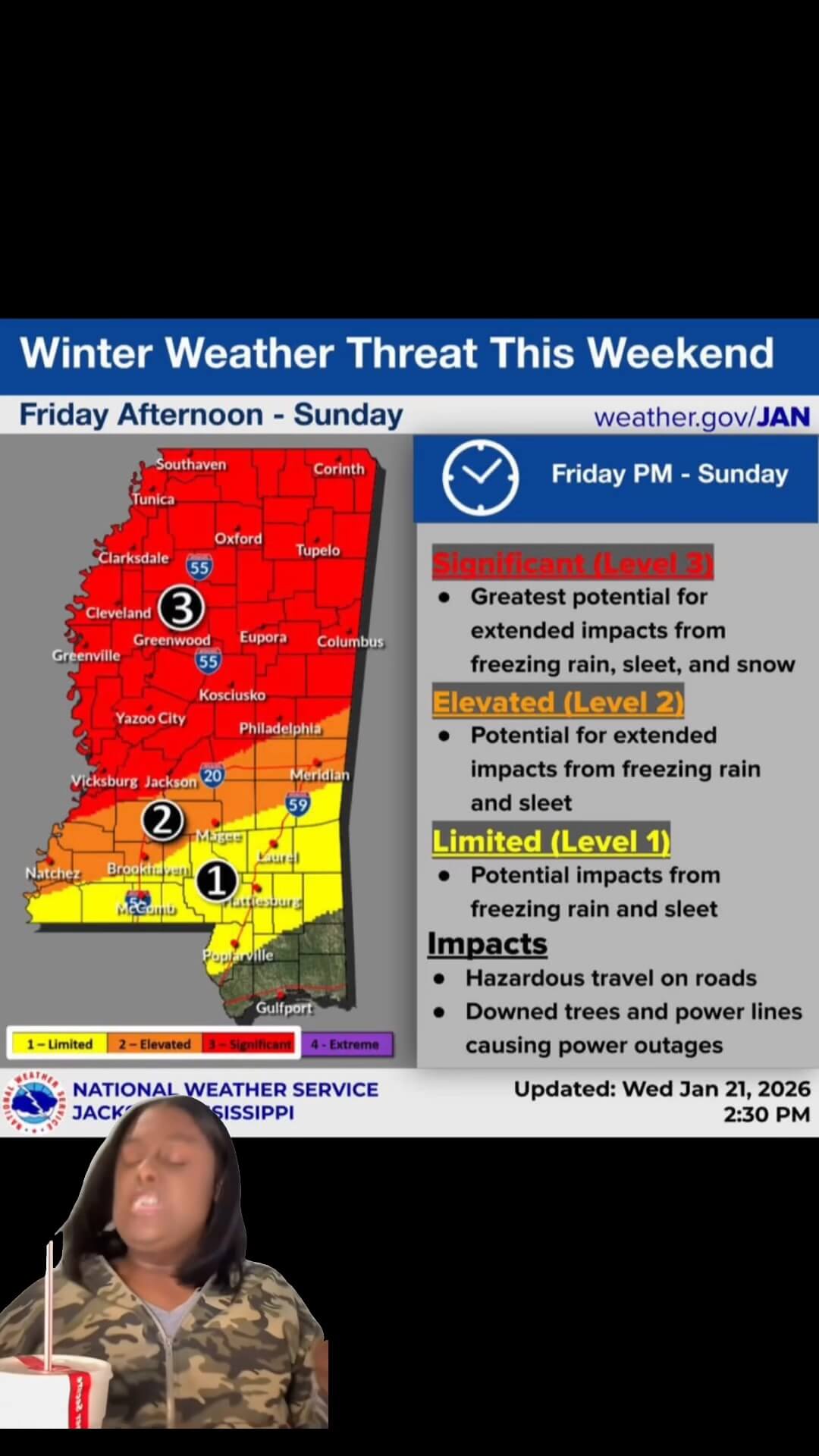 Mississippi prepares for approaching winter weather with alerts and ...