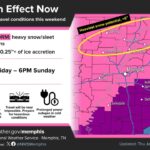 Winter Storm Warnings Issued for Mid-South as I-40 Corridor Faces Sleet Photos from US National Weather Service Memphis Tennessee's post