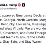 Mississippi officials thank President Trump for emergency declaration Thank you to President Donald J