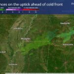 Rain forecast increases ahead of strong cold front Friday night Rain chances are on the rise ahead of a strong cold front that will push through Friday night
