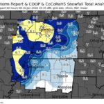 National Weather Service Reports Snow, Sleet, and Ice Accumulations in Tennessee and Surrounding States Photos from US National Weather Service Memphis Tennessee's post
