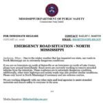 Travel advisory issued for parts of Interstate 55 and Interstate 22 in Mississippi If you are on Interstate-55 north of Batesville or on Interstate-22 north of Lake Center, please tur