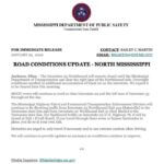 I-55 Northbound remains closed due to black ice, MDOT expects reopening later today The Interstate-55 Northbound will remain closed until the Mississippi Department of Transportation c