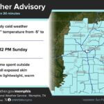 US Weather Service Forecasts Warmer Temperatures After Cold Morning Photos from US National Weather Service Memphis Tennessee's post