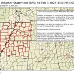 Weather Service Issues Special Statement for Fog Caused by Rain and Melting Snow We have issued a Special Weather Statement for the fog that is developing due to rain and melting sn