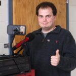 Northeast Student John Farris Serves as Voice for Corinth Warriors Basketball Big shoutout to John Farris, Northeast student and the voice of Corinth Warriors Basketball