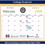 Mississippi Department of Revenue to Visit Campuses for Career Events College Students – we're hitting the road this month!