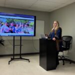 Ellice Yager leads research session for logistics students at Corinth campus A big thank you to Ellice Yager for leading a research session for our Logistics Management Technolo