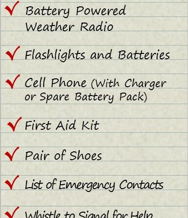 Experts recommend assembling emergency kits before severe weather season With severe season just around the corner it's always a good idea to build an emergency kit and have