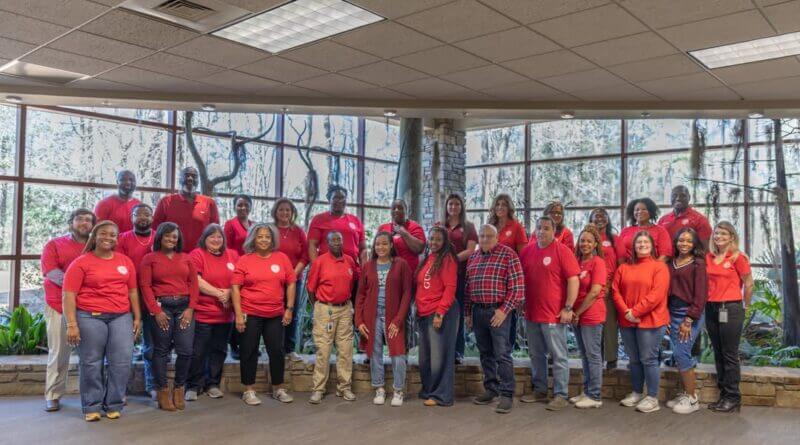 MDWFP team shows support for Heart Month on National Wear Red Day It’s National Wear Red Day ❤️