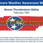Tennessee warns residents to prepare for severe thunderstorms during Severe Weather Awareness Week Photos from US National Weather Service Memphis Tennessee's post