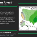Warm, dry weather expected to give way to rain and cooler temperatures Enjoy the warm and dry conditions because they won't last long...👀☔#arwx #mowx #mswx #tnwx