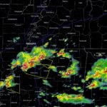 Severe Thunderstorms Continue Across Northern Mississippi 2/26 7:50 PM Radar Update -