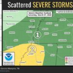 Cold Front to Bring Damaging Winds and Storms to Memphis Area Saturday Photos from US National Weather Service Memphis Tennessee's post