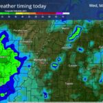 Severe weather forecasted for today with damaging winds, hail, and tornadoes One more round of severe weather is expected today