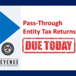 Pass-Through Entity Tax Returns Due Today in Mississippi Pass-Through Entity tax returns are due today