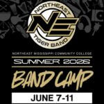 NEMCC Band Camp scheduled for June 7-11, 2026 NEMCC Band Camp 2026 is set for June 7–11!