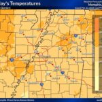 Temperatures Drop Significantly After Record Highs in Memphis Photos from US National Weather Service Memphis Tennessee's post
