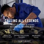 Northeast Offers Diesel Program to Prepare Students for Heavy Equipment Careers Ready to power your future?