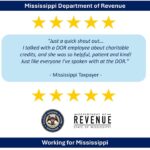 State Department of Revenue Appreciates Positive Feedback from Taxpayers Whether you are requesting information on filing a tax return, registering for a vehicle title, need
