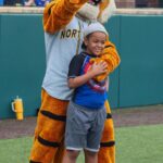 Spirit visits Anderson Elementary second graders ahead of baseball game Spirit had a great time hanging out and playing games with the Anderson Elementary 2nd graders today