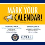 Mississippi Revenue Department to Visit College Campuses This April College Students — Come See Us This April!