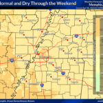 Warm, dry weather expected to end the workweek and continue into the weekend Get ready for a warm and dry end to the work-week and the mid 80s for the weekend