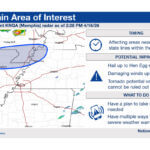 Supercell Threatens Northeast Arkansas with Large Hail Heads up! We are monitoring a supercell producing very large hail as it moves at 30 mph due east