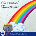 Join CoCoRaHS to Report Rainfall and See Rainbows See a rainbow?
