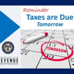 Tax Day deadline is April 15 for Mississippi residents Tomorrow is the deadline to file and pay your individual income taxes