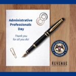 DOR Celebrates Administrative Professionals Day DOR is thankful today and every day for our amazing team of administrative professionals who help ou