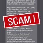Mississippi DPS warns of scam texts pretending to be department Can’t stop, won’t stop… The scammers are at it again