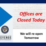 Company Offices Closed for State Holiday Our offices are closed today in observance of a state holiday