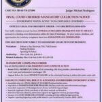 Authorities warn of new scam impersonating official notifications If you happen to receive anything like the following message or email… please be aware that this is