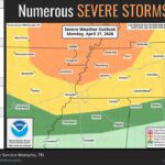Severe Weather Expected in Memphis Area Monday and Tuesday Photos from US National Weather Service Memphis Tennessee's post