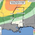 National Weather Service issues severe weather alert for parts of the state ❗️Severe Weather Threat❗️