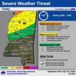 Mississippi braces for severe weather through midweek Photos from Mississippi Emergency Management Agency's post