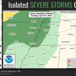 Severe Thunderstorm Outlook Alerts for Early Monday Morning Here is the latest Severe Thunderstorm Outlook through early Monday AM
