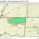 Flood Advisory Issued for Northeast Mississippi Through Midday A Flood Advisory is in effect for portions of northeast Mississippi through 12:45 PM