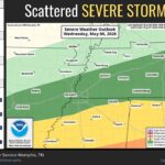 Cold Front Sparks Severe Weather and Flash Flood Threat in Memphis Area Photos from US National Weather Service Memphis Tennessee's post