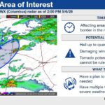 Weather forecast indicates possible storm development in the region Here is where we are watching
