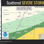 Storm Risks Shift in the Mid-South, Slight and Marginal Risks Decrease Good news! The Slight and Marginal Risks have shifted