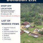 Lincoln County opens donation drop-off site in Brookhaven LINCOLN COUNTY DONATION DROP OFF: A donation drop-off location has been set up at 702 Saints Trail N