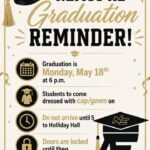NEMCC AE prepares to celebrate graduates on May 18 🎓 The countdown is on!
