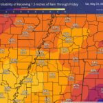 Most of the region expected to receive at least 1.5 inches of rain this week While rainfall totals will vary this week, there is fairly good model agreement that the majority of