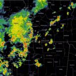 Scattered Showers and Thunderstorms Continue Across the Mid-South 7:55 PM Radar Update
