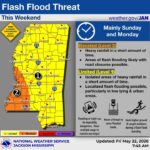 National Weather Service Issues Flash Flood Warning for Mississippi Photos from Mississippi Emergency Management Agency's post