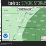 Severe Weather Risk Extended Further West, Officials Say And our Marginal Risk for today has been extended further west